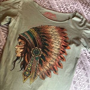 Affliction Native Woman Tee